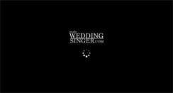 Desktop Screenshot of maleweddingsinger.com