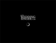 Tablet Screenshot of maleweddingsinger.com